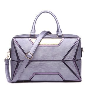 Pewter Satchel